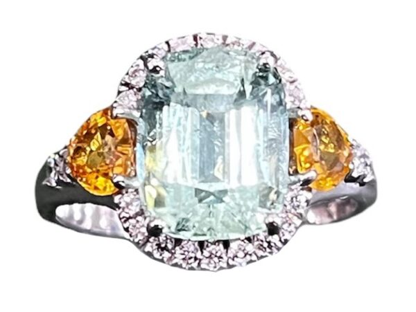anello basile maestri orafi tormalina e brillanti up